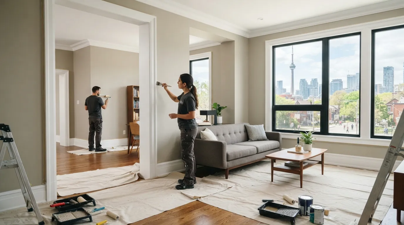 Whole‑home interior repaint in Downtown Toronto
